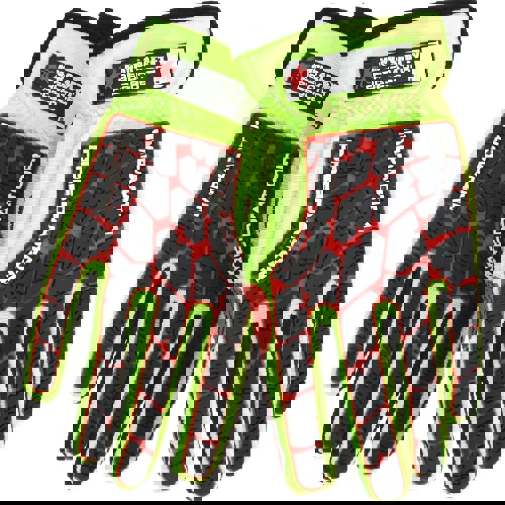 General Purpose Work Gloves: Medium, Polyurethane Coated, Synthetic